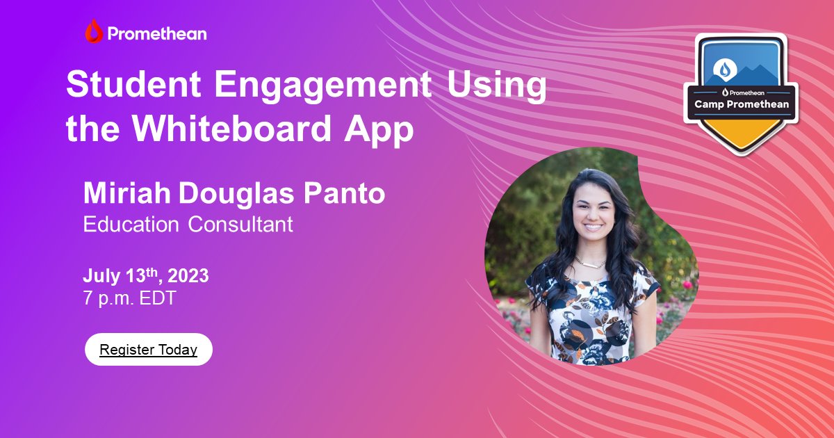 Beat the AZ heat and still go CAMPing with Promethean: prometheanworld.com/event/camp-pro…