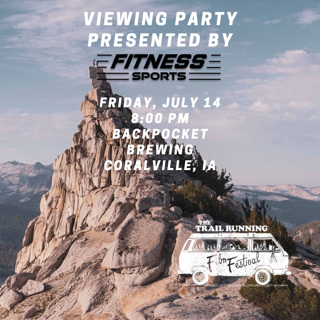 We have partnered with BackPocket Brewing to bring you Group Run and Movie Night. 🎟️🎬 This Friday, July 14 · 7 - 10 PM CDT
Click the link to sign up: bit.ly/3JM5R8S 
#fitnesssports #running #movienight #runningshoes
