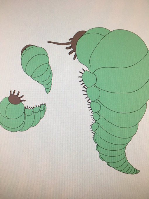 プチモスも塗り分けできました(΄◉◞౪◟◉`)デュフフッ❤️ 