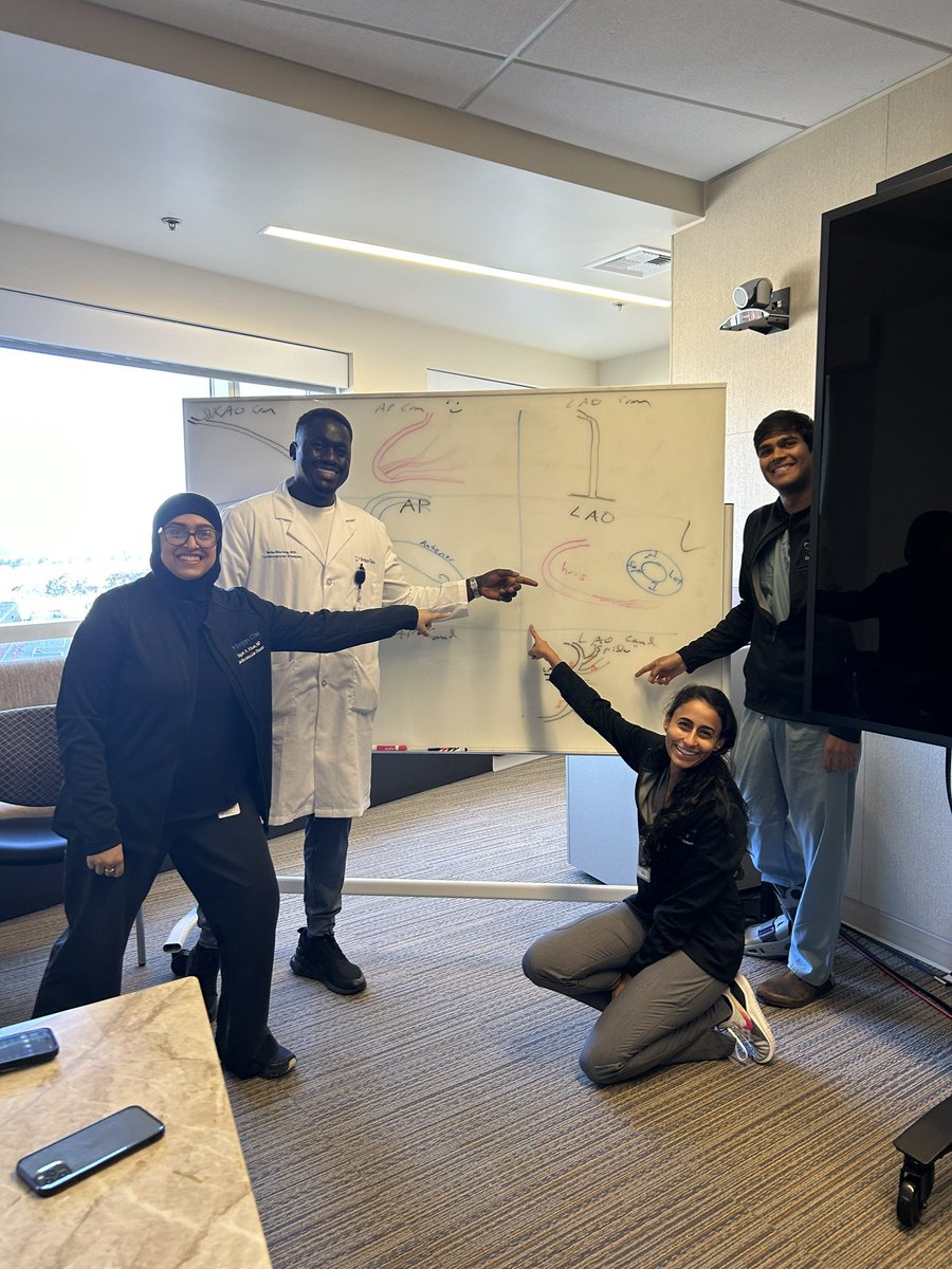 Scripps Cardiology Fellowship (@scrippscvfellow) on Twitter photo Our awesome 1st year fellows enjoying Dr. Suhar’s “intro to cath views” lecture this AM - a right of passage as a #cardiology fellow. These are their favorite views! What’s yours? 🫀#CardioTwitter <a href="/bmarongMD/">Buba Marong, MD</a> <a href="/MernaAbdou28/">Merna Abdou, MD</a> <a href="/najahakhan/">Najah Khan</a> <a href="/neilsmaitra/">neilsmaitra</a> Our awesome 1st year fellows enjoying Dr. Suhar’s “intro to cath views” lecture this AM - a right of passage as a #cardiology fellow. These are their favorite views! What’s yours? 🫀#CardioTwitter <a href="/bmarongMD/">Buba Marong, MD</a> <a href="/MernaAbdou28/">Merna Abdou, MD</a> <a href="/najahakhan/">Najah Khan</a> <a href="/neilsmaitra/">neilsmaitra</a>