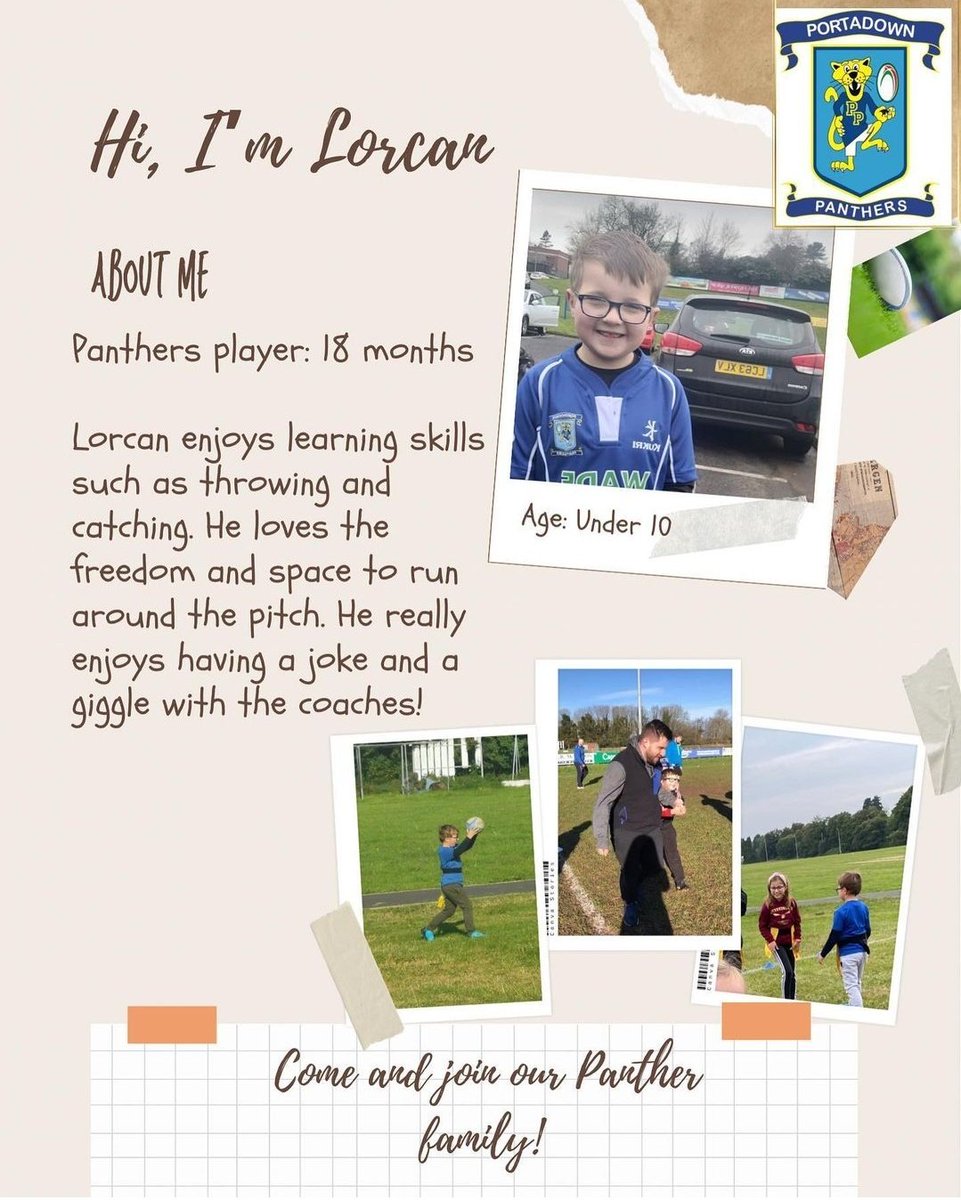 Were so lucky to have @PortadownRFC who provide a safe and welcoming environment for those with additional needs Lorcan absolutely loves going to rugby every week. All the volunteers make it an amazing place for him to be himself and have fun @IRFURugby @UlsterBranch