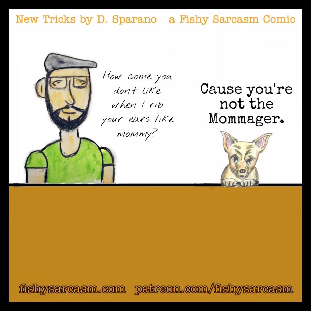 ProntoEIC's tweet photo. New Tricks 7/13 - Gizmo knows the difference. https://t.co/pDO5Qt2mnU #dogsofinstagram #dogs #dogslife #dogstagram #comics #gettingold #webcomicstrip #webcomicstuff #dogsoninstagram #dogsofinstaworld #dogsandpals #dogslife🐶#indiecomic https://t.co/Kfs7IKO1mv
