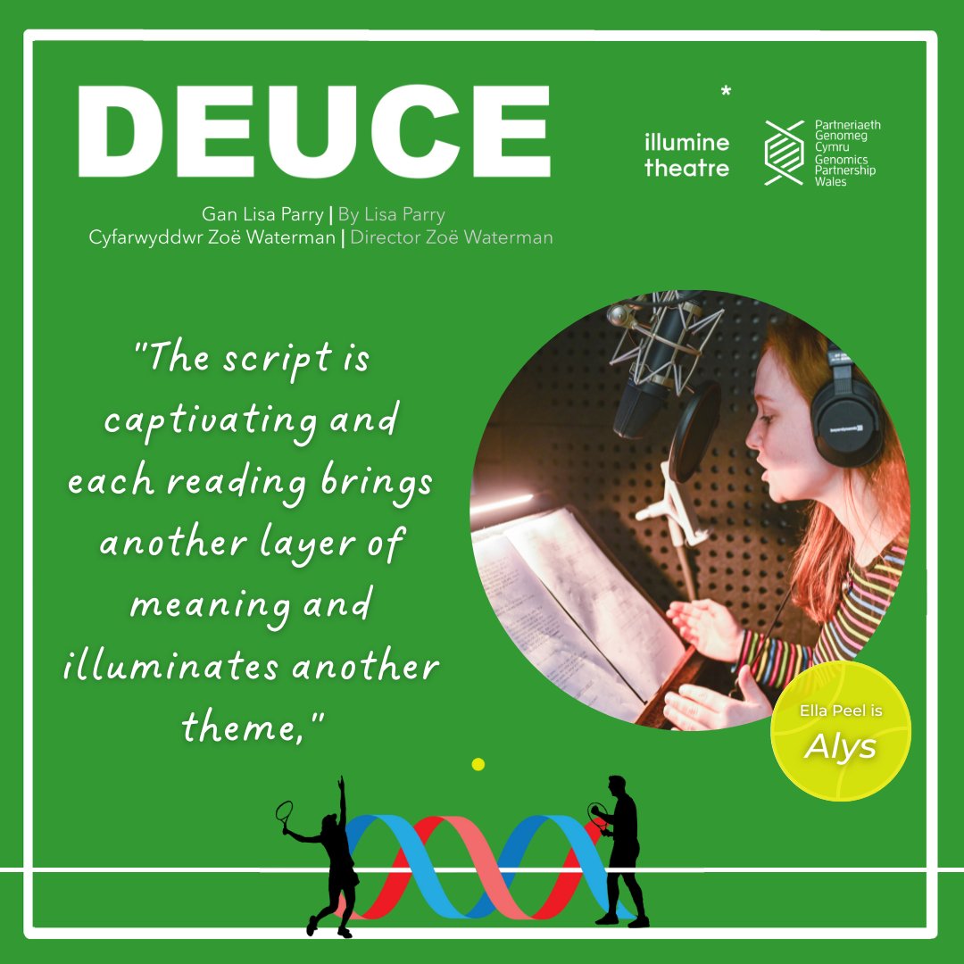 As she makes a play for the Girls’ Junior Championship title at #Wimbledon, Alys' life as she knows it is turned upside down

Can she begin to contemplate a life where she must let go of her sporting dreams?

Listen to her story rb.gy/3rzs7 
<a href="/illuminetheatre/">Illumine Theatre</a> @ellapeel