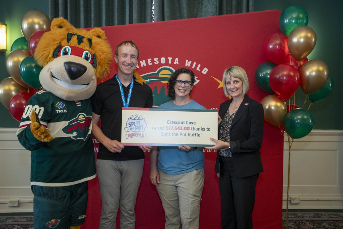 💰 Split the Pot Raffle 💰

Through the 2022-23 Split the Pot Raffle, our donors have raised: 
⭐️ $20,050 for @campodayin 
⭐️ $ 17,543 for <a href="/CrescentCove/">Crescent Cove</a> 

#MNWildFoundation