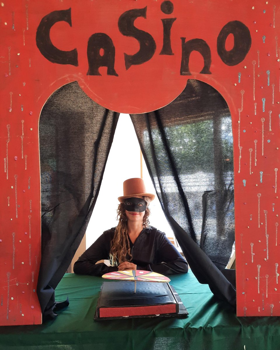 Notre équipe d'animation est pleine de créativité. Qui viendra défier Lisa au Casino ?
Pleins de cadeaux à gagner 😍