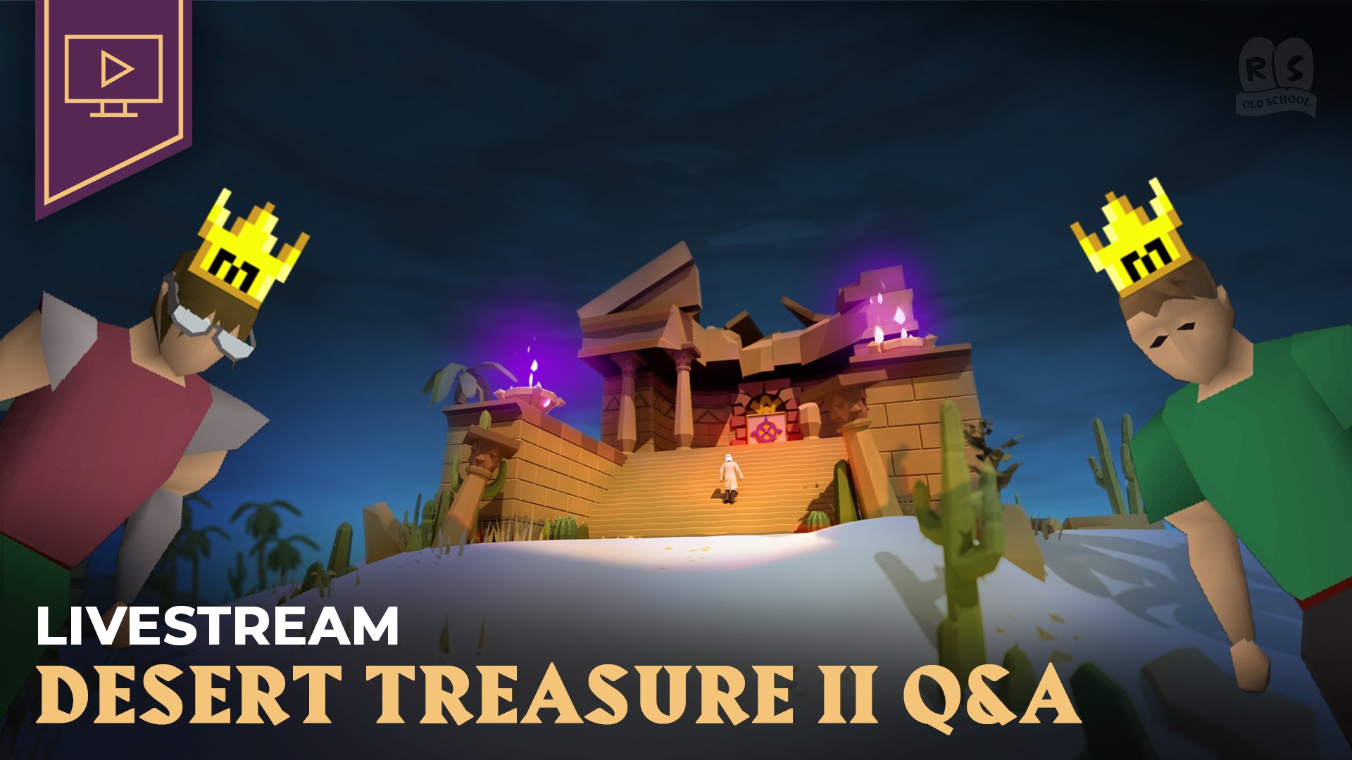 Old School RuneScape on Twitter "๐ด LIVE NOW! ๐๏ธ This weekโs livestream