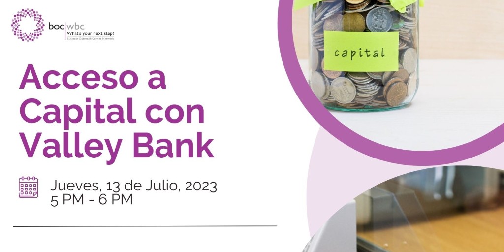 BOC_WBC's tweet photo. Attention all Spanish-speaking business owners — if you missed yesterday's Access to Capital workshop with @ValleyBank catch the Spanish version later today! #smallbiznyc #capital #negociospequenos #negociopropio

RSVP: https://t.co/iNkViSjZ13 https://t.co/yhpsDGXr5e