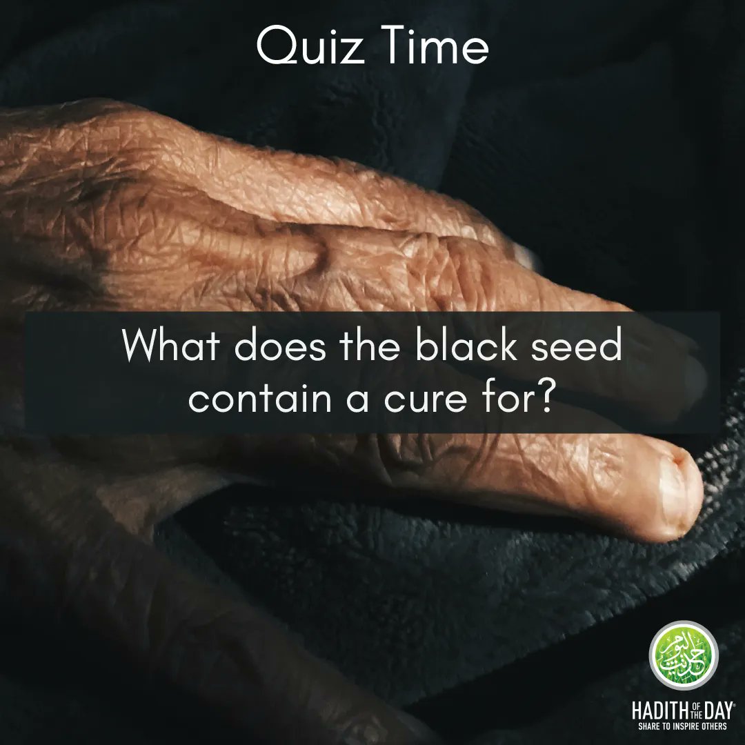 Hadithoftheday's tweet photo. Quiz Time! https://t.co/7mbzruFfgV