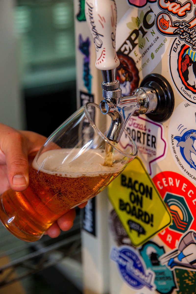 summit_tacos's tweet photo. We have an awesome craft beer selection! Come by and see what's on tap today! https://t.co/DB6zUi71EJ https://t.co/mrlMZQ4l0V