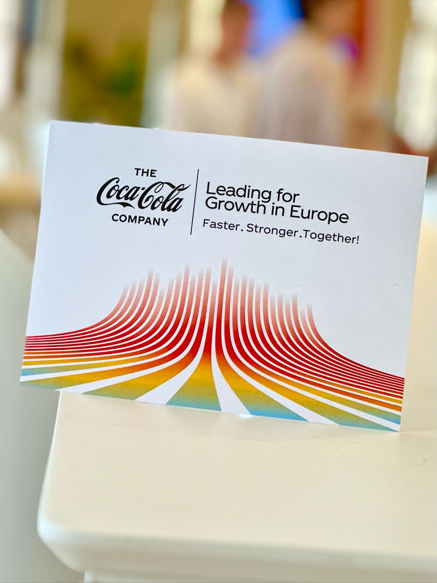 agnesefilippi's tweet photo. Had the privilege of joining @nkoumettis &amp; 120 leaders from across @CocaColaCo Europe in recent weeks to challenge ourselves as leaders to be faster, stronger, together. Looking forward to seeing how we can all grow, thrive &amp; unlock business growth in the coming months https://t.co/1Si0d4XZmG