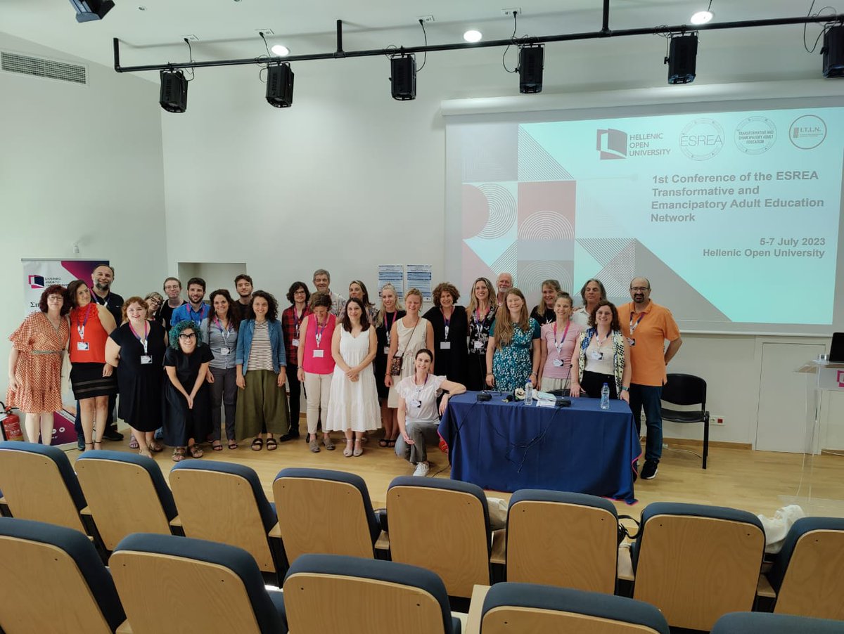 What an amazing 1st conference 🥳Thanks to everyone who shared research findings, best practices, thoughts and co-created a new community of researchers and scholar-practitioners dedicated to #transformation with us!!!See you soon!!! <a href="/TEAE_ESREA/">Transformative and Emancipatory Adult Education</a> @ESREASOCIETY Stay tuned for more!