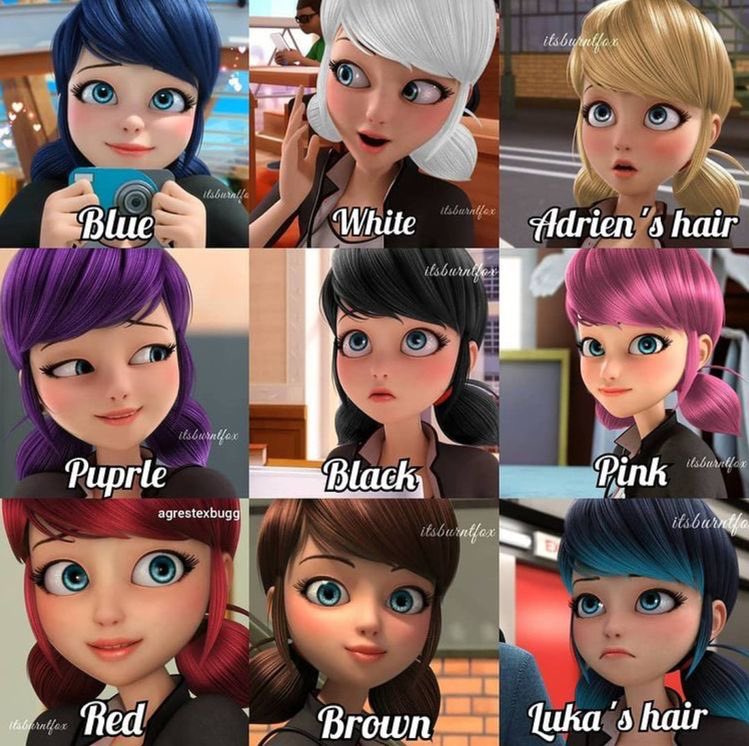 Cassandra on Twitter: "What hair color looks best on her? Other than ...
