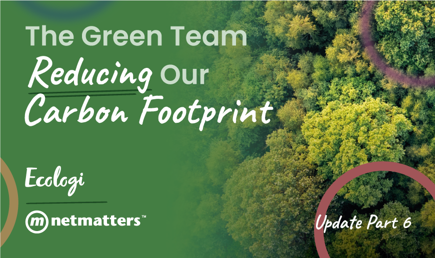 Netmatters welcomes <a href="/BerylBikes/">Beryl</a>! 🚲 Take a look at the latest environmental initiatives at Netmatters, and our latest milestones we have hit with <a href="/Ecologi_hq/">Ecologi 🌍</a>! 🌲

Read the latest Green Team article... 👉bit.ly/3rkOu8O

#carbonfootprint #ecologi #berylbikes