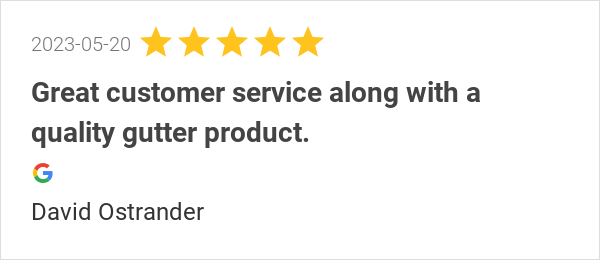 ConiferGutterCo's tweet photo. "Great customer service along with a quality gutter product." - David Thank you so much David for your... https://t.co/MYvzCVLViX