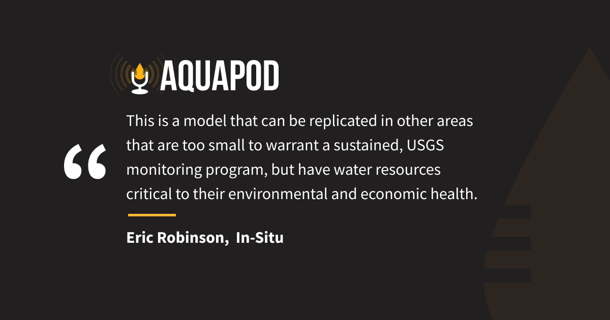 This episode of AquaPod highlights the combined efforts of local government, Colorado State University, and In-Situ to install remote monitoring stations along the Poudre River in Fort Collins, Colorado, Listen now. bddy.me/3pG39er