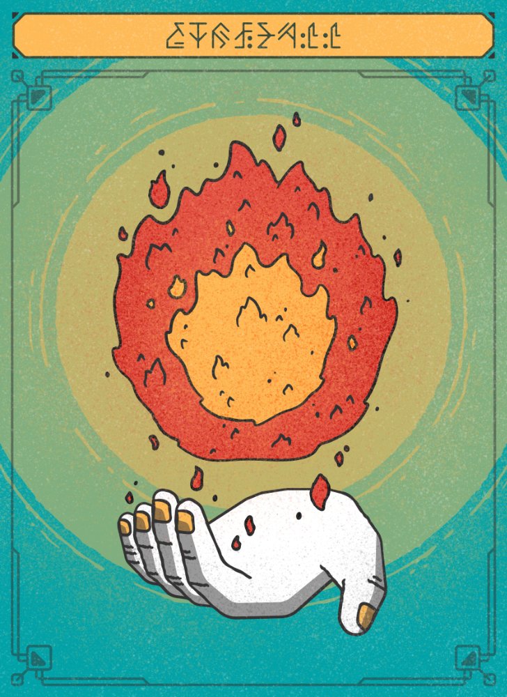 thunderfang_'s tweet photo. New drop on @TeiaArt

"Fireball #4"
140/140 editions
5 #tezos
Collect here: https://t.co/OcLwkqDCDQ
#NFT #nftart #fireball #spell #hand #magic #card https://t.co/SViWvGYzv7