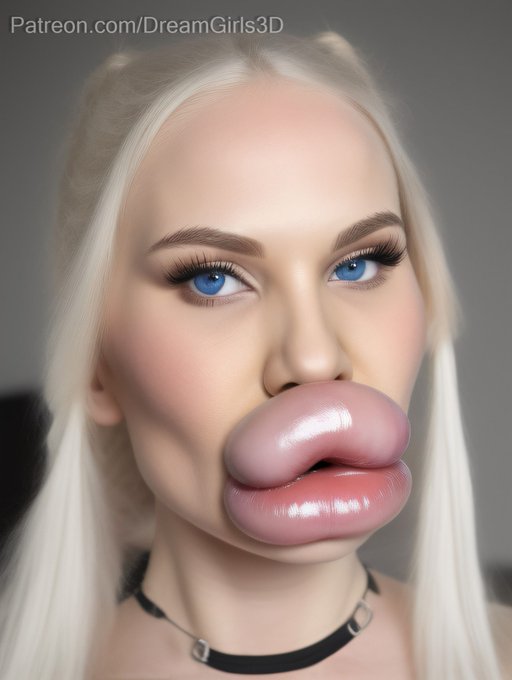 The allure of the exaggerated.   💗 RT to support the huge lips movement 🔥 More on https://t.co/V7UudwfiU2<a href="/tag/bimbofication"class="tags"><span>#bimbofication</span></a><a href="/tag/bimbofied"class="tags"><span>#bimbofied</span></a><a href="/tag/bimboteen"class="tags"><span>#bimboteen</span></a>
