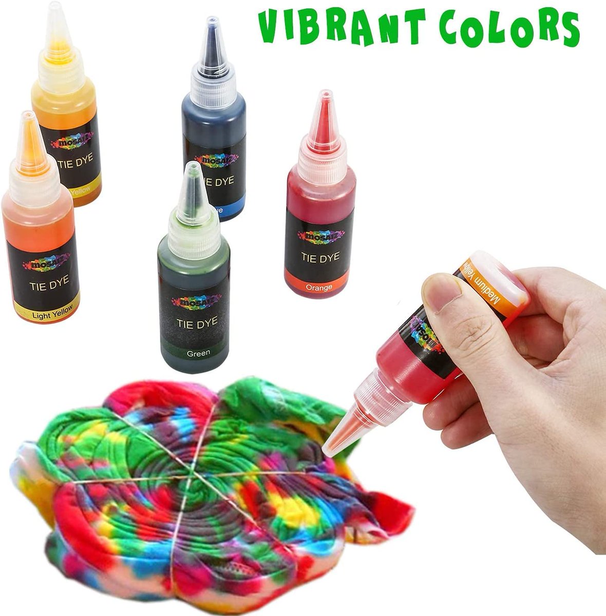 forever8fund's tweet photo. Need an extra dose of peace, love, and happiness? Discover the Mosaiz Tie Dye Kit, highly acclaimed with a 4.5-star rating and close to 3000 ratings. It's perfect for parties, concerts, or unleashing your inner artist. #ecommerce #amazonseller

Get Yours: https://t.co/91SovsyB2b https://t.co/P8KNOTQ46N