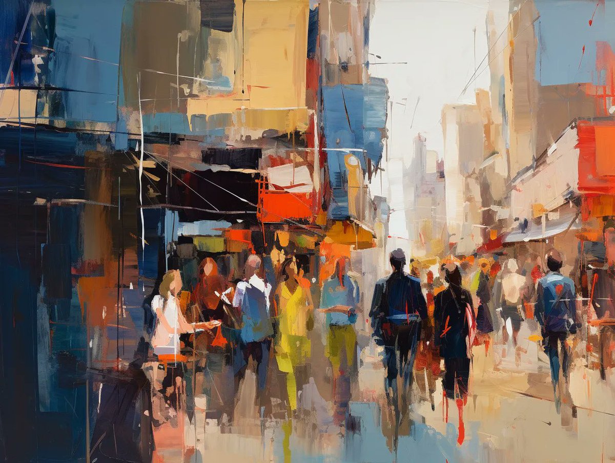 Another #aiart series evolving the prompts from yesterday's post.