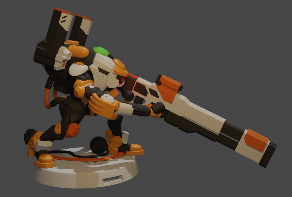 gumustdo's tweet photo. EEVEE is really a killer for quick toy-like render like these. #miniaturepainting #modeling #Blender3D #b3d #Mecha #tabletopgames #Battletech #gammawolves #3Dprinting #HARDSUIT666 https://t.co/QNRj4mvJqP