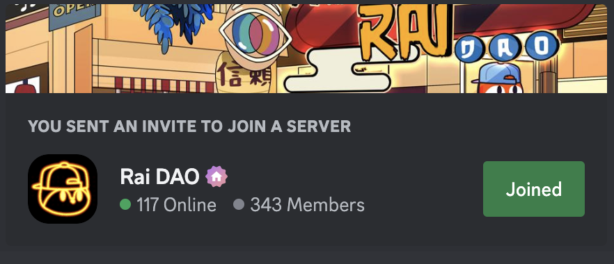 CryptoTraderRai's tweet photo. Congrats and welcome to @0xAksh &amp; @aut3z who became ve-rai-fied from yesterday's post

Today I will be adding a regular member. But you need to be nominated this time.

Nominate someone in the comments for Rai DAO membership. https://t.co/4fKKNvojQK