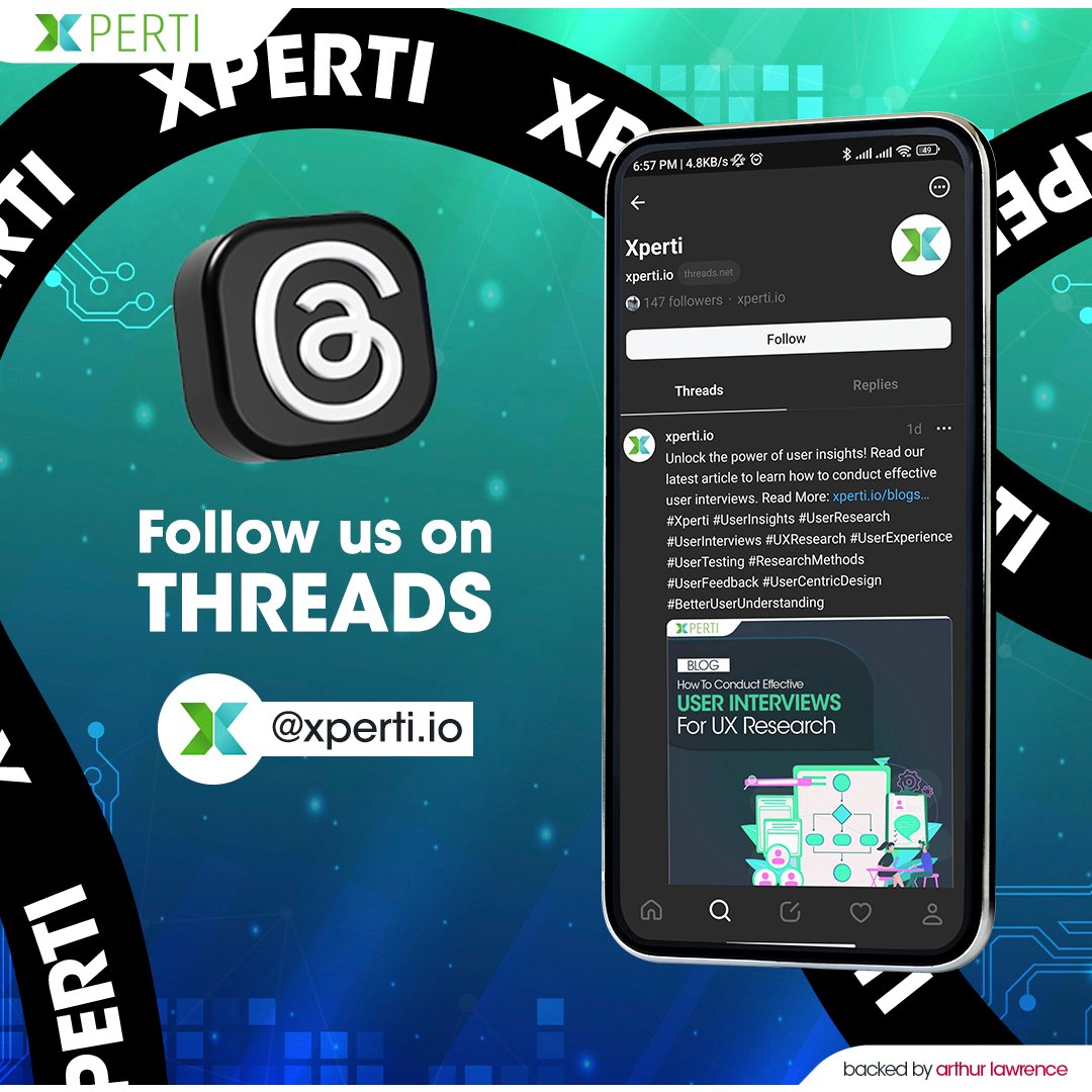 xperti1's tweet photo. We’re thrilled to announce that we’re now on Threads! Follow us @xperti.io

#Xperti #ThreadAlert #NewThreads #ThreadRelease #ThreadDrop #ThreadLaunch #ThreadCollection #ThreadsOnSale #ThreadUpdate #ThreadFashion #ThreadEnthusiast #ThreadObsession #ThreadLove #ThreadAddict https://t.co/n3gIqJyvJd