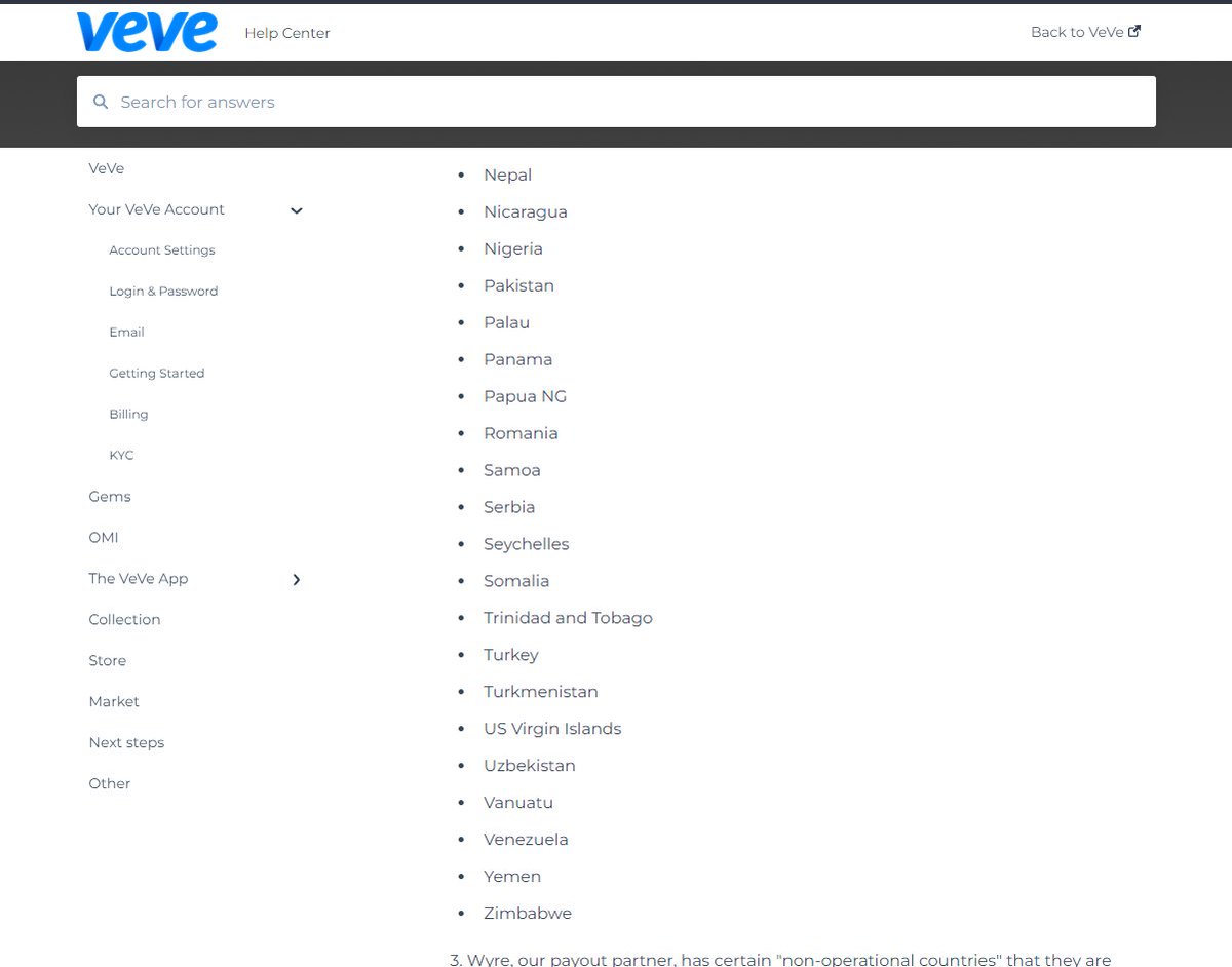 SquirrelNotSure's tweet image. Current #WebCache is showing it @VeVeVault
Here. And now Turkey were removed. And then the #Mitch post of the #VEVE-team...
help.veve.me/what-are-the-v…