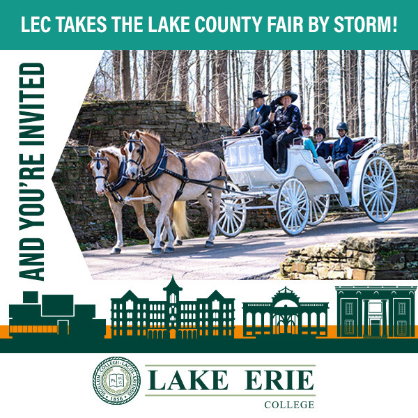 We're excited to be part of the Lake County Fair Opening Day Parade! Join LEC and walk with Stormy the mascot, Stormy the miniature horse and our carriage pulled by Haflinger horses. Faculty, staff, alumni and students can sign up here: https://t.co/rIeWJQxSKi https://t.co/L0lB3g0W2h