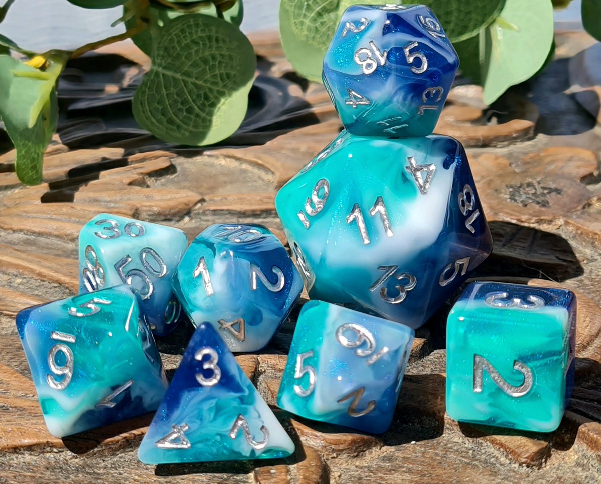 Critituk's tweet photo. Next up...a couple more cryptids join the gang.
Here we have Ninki Nanka (West Africa) & Loch Ness (Scotland).
#dicegoblin #dice #cryptid #critituk #crititdice #Critit #newdice #kickstarter https://t.co/X7JltSQkLg