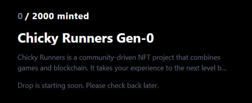 DegenScout's tweet photo. FCFS 2,000 start in 5 minutes (for Arbitrum claimers)

➡️ Claim : https://t.co/umYOyWvzXz

 (https://t.co/umYOyWvzXz)- Connect Wallet (Arbitrum Network)
- Click 'Click here for free claim'
- Claim Gen-0

Prepare small amount of ARB for transaction fee #arbitrum #aridrop https://t.co/GPngpOwmxA