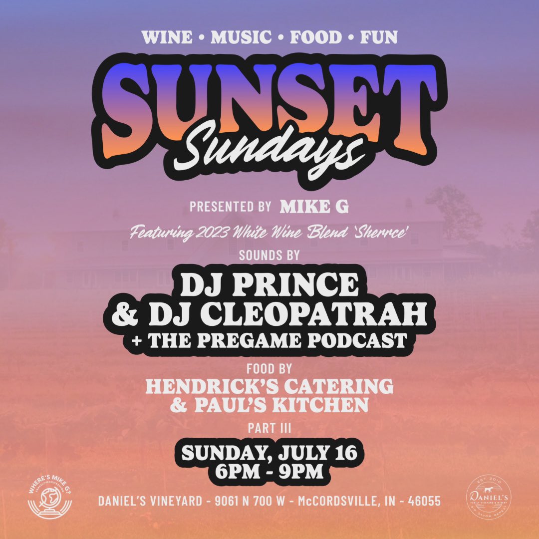 wheresmikeg's tweet photo. I have great news. Just met with Daniel’s Vineyard and they said I can sell more tickets! GET NEAR 🎟️ — See y’all Sunday!

Tell a friend to tell a friend. 

https://t.co/eT0EdenMvB https://t.co/CSsW7IJ3Mp