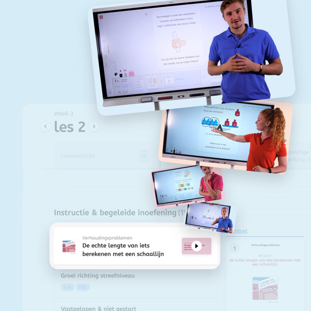 Missen jouw leerlingen weleens een instructie? Dan hebben we goed nieuws: elke rekenles in Snappet bevat nu een instructievideo 🎥 Hiermee kunnen leerlingen de gemiste les inhalen. De video's waren al beschikbaar via Les-Gemist, maar nu kun je ze nog makkelijker vinden. 🙌
