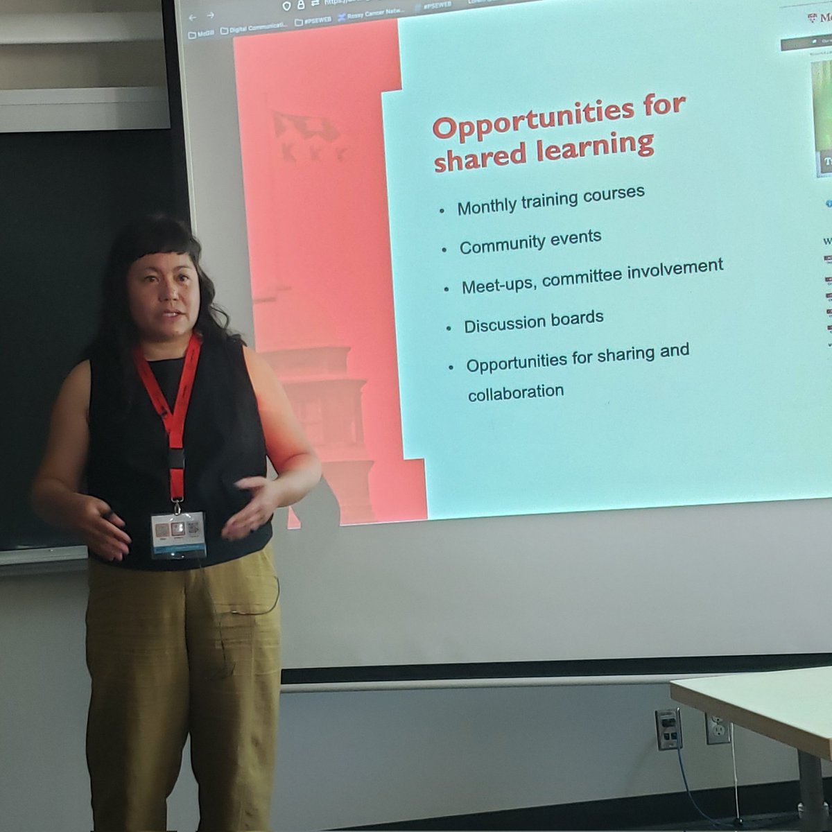 DayanBoyce's tweet image. How is it that *EVERY* point she makes is 1,000,000 % on target and beyond relevant for me?!?!? Maybe the best #valueadd presentation for me at this year&apos;s @psewebconf so far! #mindblown #digitalcomms #webdevelopment #standards #communitiesofpractice #pseweb @theotherlondon