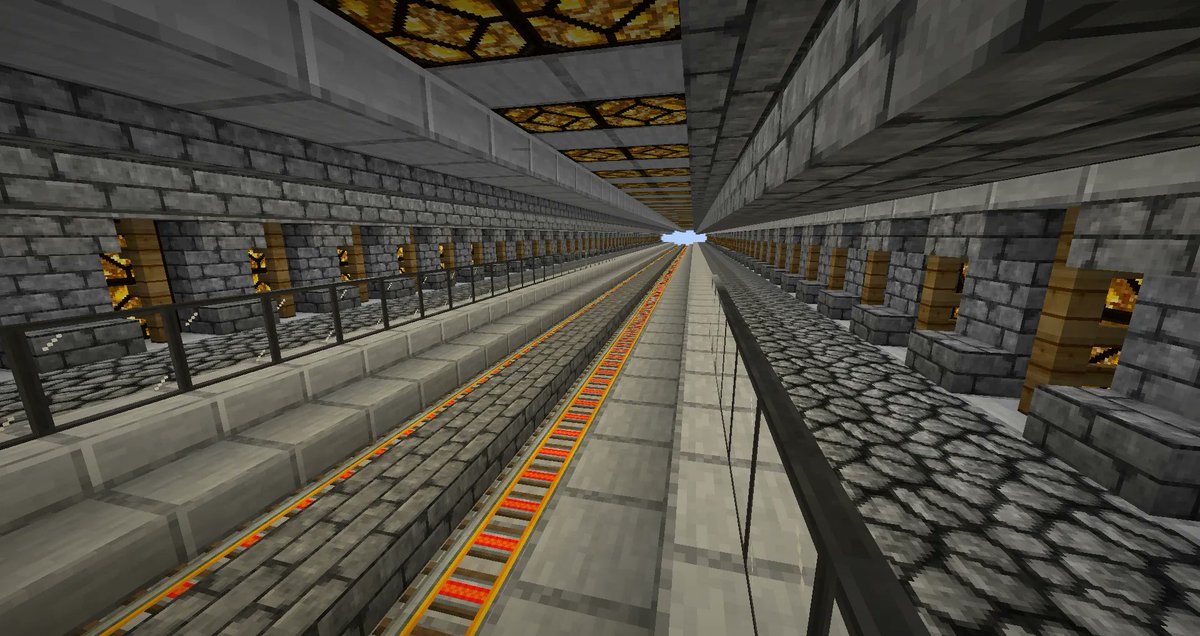 ProjectZearthMC's tweet photo. We love the new subway system in Zeon city! 😍
#minecraft #minecraftbuild #minecraftbuilds #minecraftcity #minecraftbuilds #minecraftcities #projectzearth https://t.co/6RW4C3UF1N