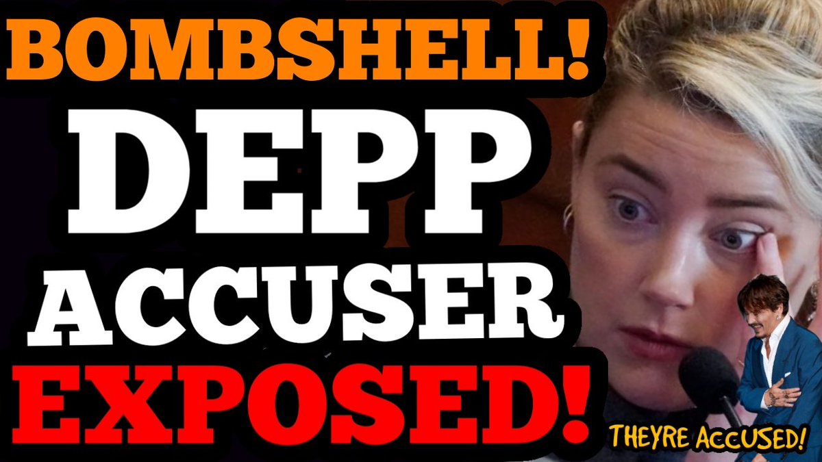 ThatUmbrella's tweet photo. BOMBSHELL! Johnny Depp's MAIN Accuser EXPOSED! 

Dan Wooton ACCUSED after Standing with Amber Heard and causing the UK TRIAL! 😆 🤣 😂 

Link: https://t.co/Qs1bOIfnqR https://t.co/RQK6EzCWQW