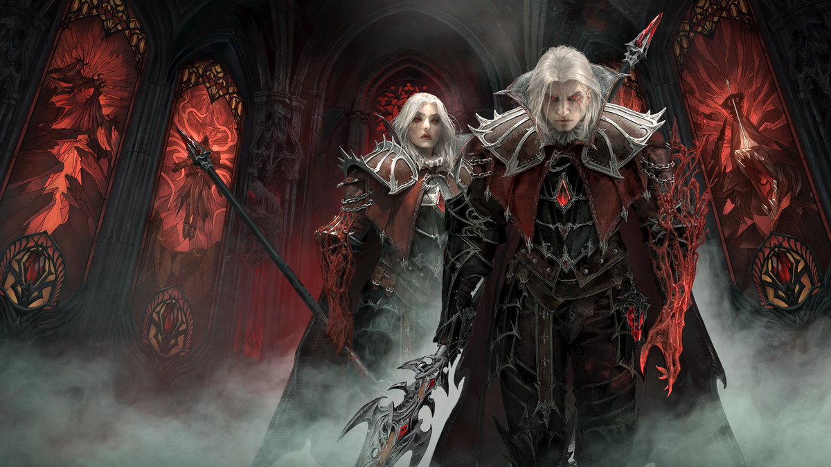 backbone's tweet photo. The Blood Knight is the newest addition to the roster of classes you can choose on @DiabloImmortal ! Use ancient spear-fighting techniques with your cursed vampiric strength to drain the lifeblood of any opposition in front of you.
#Backbone #PlayBackbone #DiabloImmortal https://t.co/BoxyMYNlH8