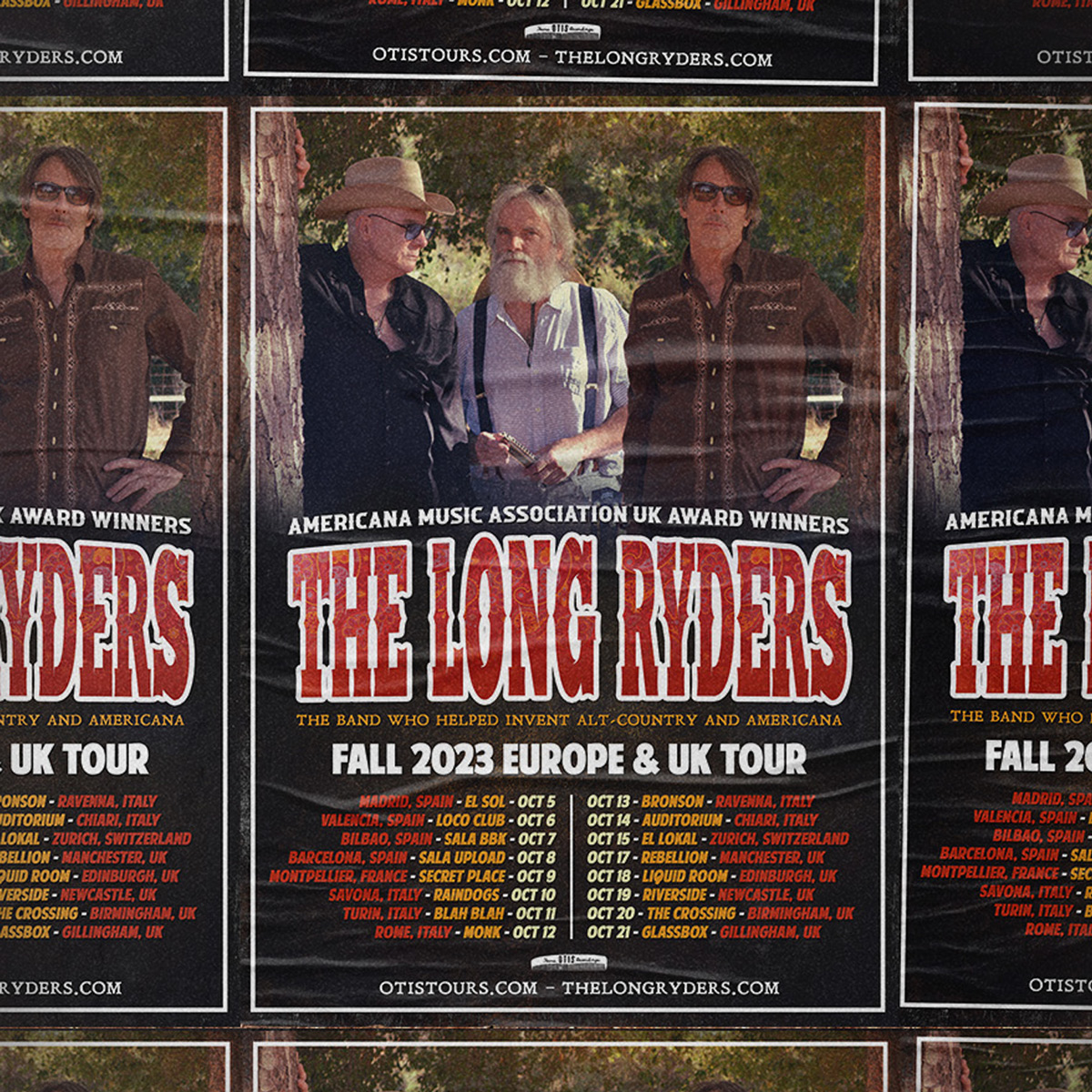 thelongryders's tweet photo. Just announced: October 8 show at Sala Upload, Barcelona. Saddle up and ride with us!
Full 2023 Fall Europe/UK Tour details @ https://t.co/cUxjeLrevc… #SeptemberNovemberTour #TourDates #OtisTours #AGMP #CherryRedRecords #TheLongRyders https://t.co/c8nCyVuiyU