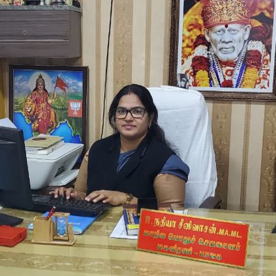 Nathiyasrinibjp's tweet photo. #NewProfilePic
#work_mode https://t.co/1hrwIIVshQ