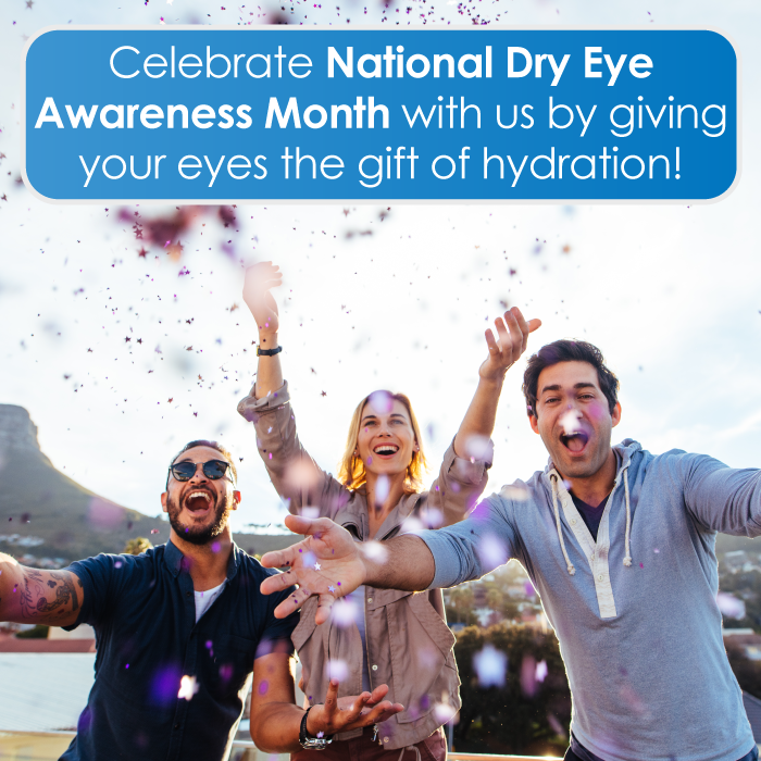 eyeeco's tweet photo. July is National Dry Eye Awareness Month in the eye care industry. Celebrate with us by giving your eyes the gift of natural, soothing hydration that they deserve!

Ask your eye doctor which Eye Eco products are right for you. https://t.co/g1HpkBEOQ1