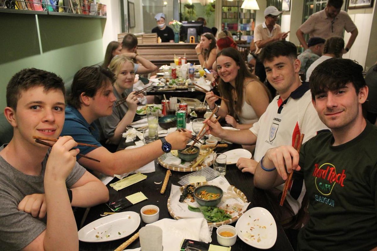 ExmouthCollege's tweet photo. More amazing pictures from our trip to Vietnam ๐ป๐ณ a wonderful opportunity for everyone involved. #collegetrips https://t.co/GqloFTTA3O