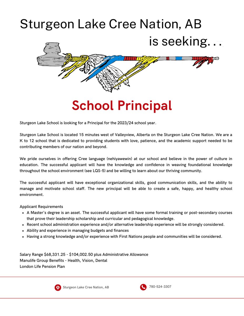 Looking for an amazing principal!! Please share