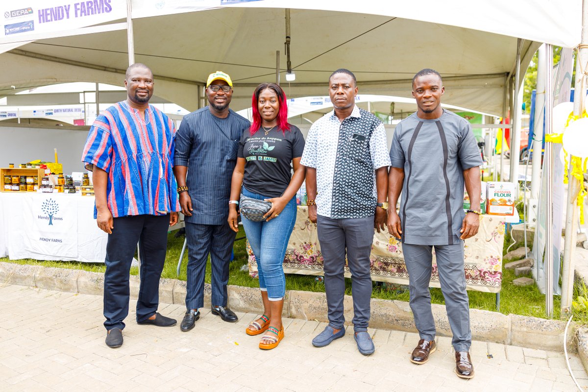 LiberiaGrow's tweet photo. Pleased to share that we sponsored the participation of 3⃣ #MSMEs from 🇱🇷 to exhibit their products at the just ended #MadeInECOWAS trade show in 🇬🇭 organised by #UNIDO @WACOMPGhana and @GEPAghana.
#GROW2 #Liberia #UNinLiberia #SDGs
@WACOMP_ECOWAS  #EUinLiberia @UNIDOGhana https://t.co/duCQ7Kxgvx