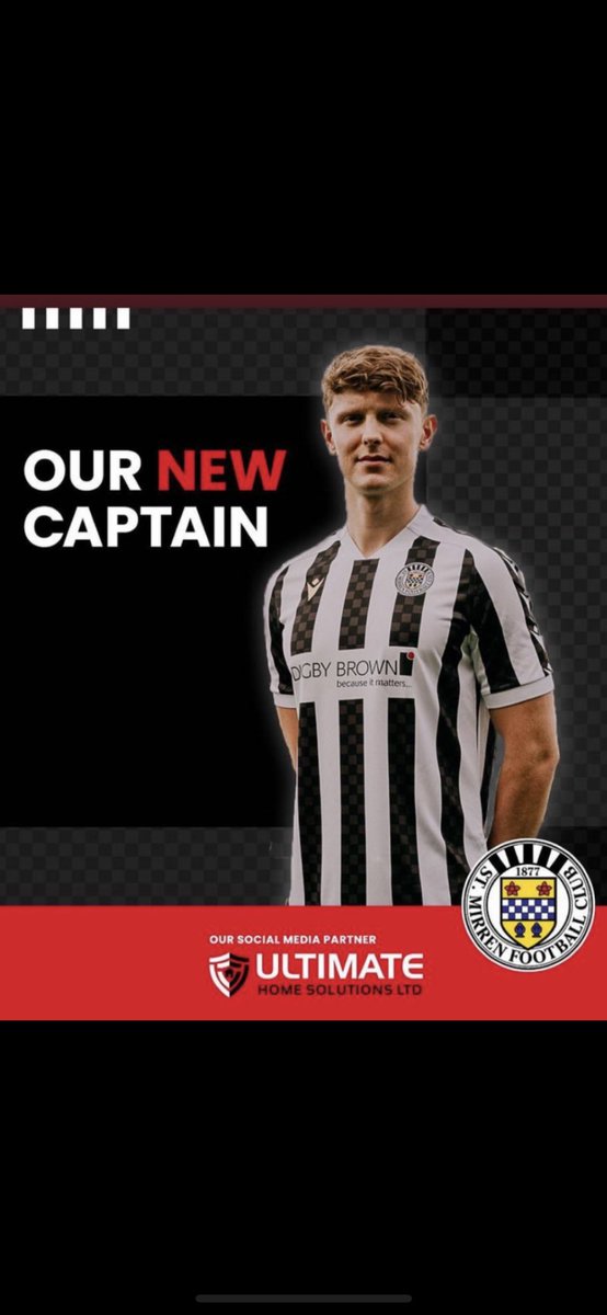 Congratulations to both @JackBaldwin_6 and @markohara52 for being selected to be Captains of their respective clubs @RossCounty and @saintmirrenfc for the 2023/24 Season #Skipper #TooBlokes #football