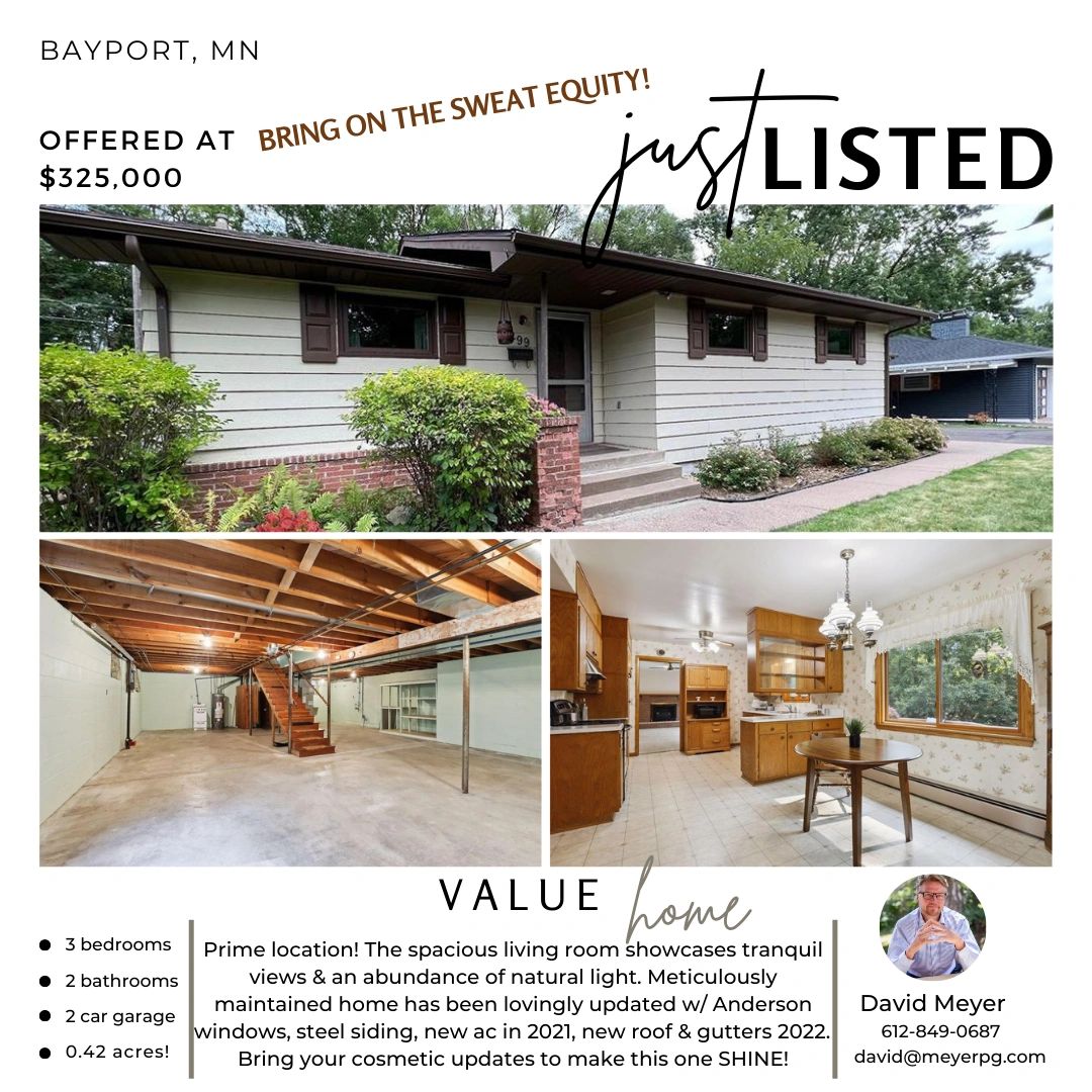 group_meyer's tweet photo. 🌿🏡 Your Home Awaits in Bayport, MN! 🏡🌿 Listed TODAY!
More info: https://t.co/qb5S8frtmI

#DreamHome #BayportMN #NatureLovers #RealEstate

Listed by: Keller Williams Classic Rlty NW https://t.co/lwspKNoZiW