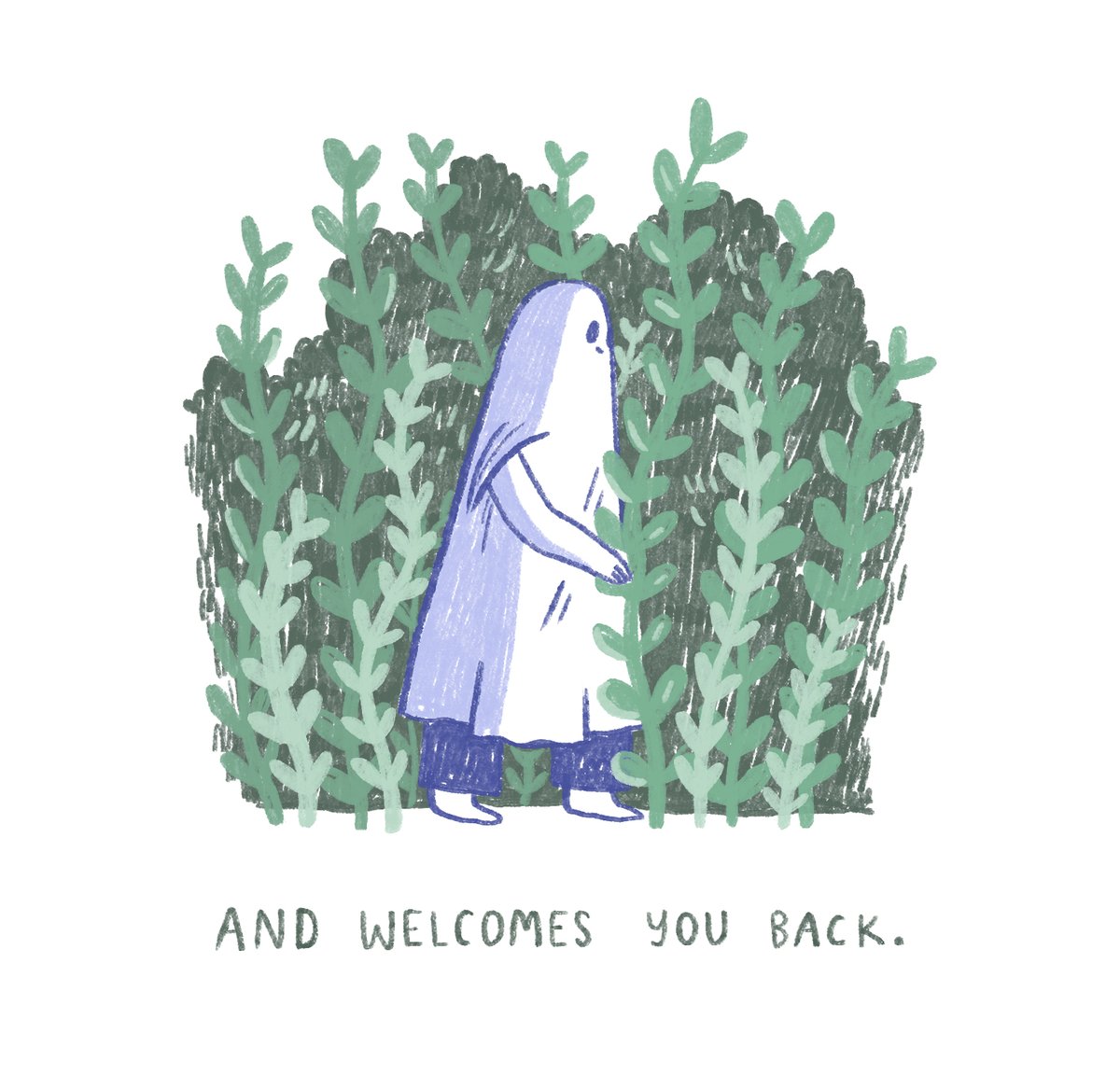 「sometimes it can feel like we've 'checke」|The Sad Ghost Clubのイラスト