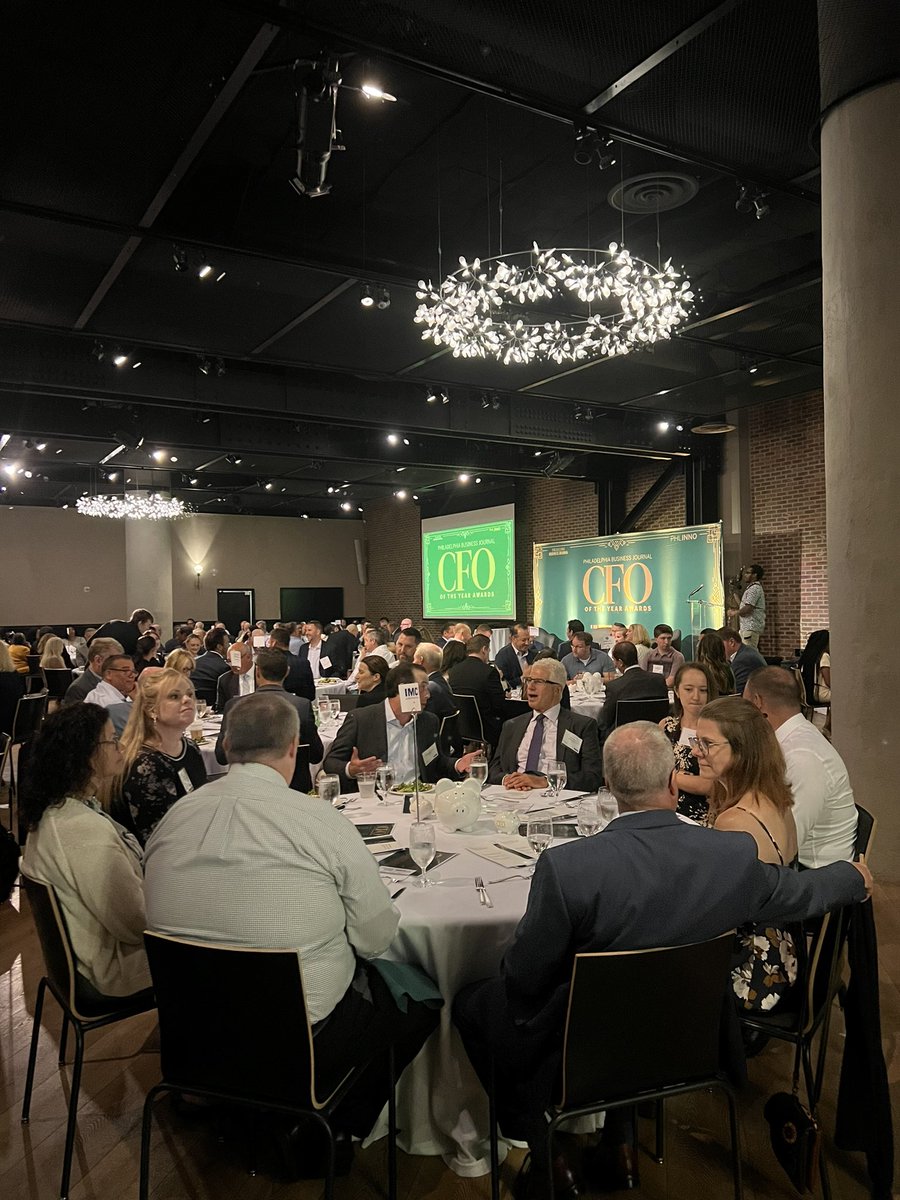 We’re celebrating our 2023 CFO of the Year Award honorees today at Fitler Club.