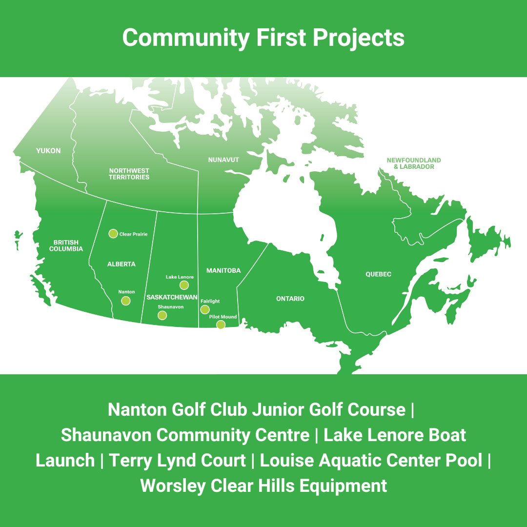 FBN is supporting local nonprofit organizations throughout Canada with our Community First Program. Projects are funded by a percentage of sales made within a 50km radius of each project. Help support your local community by purchasing your ag products on fbn.com!