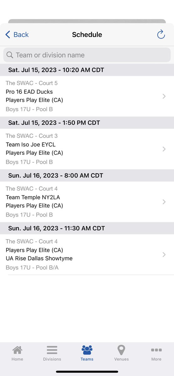 Playersplayca's tweet photo. Players Play 17u Elite schedule in Dallas this weekend. 

Excited to compete in one of the best live period in the country. https://t.co/Fte7NDoHmb