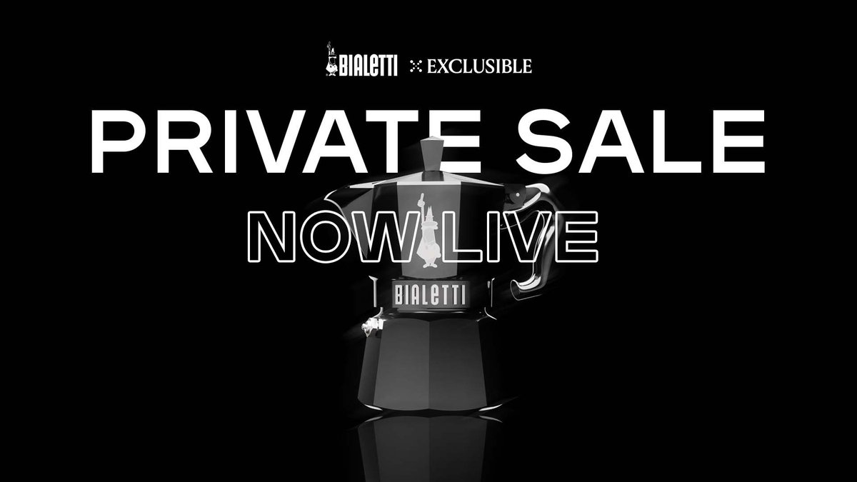 Get yourself a very special cup of #coffee as <a href="/BialettiPerks/">Moka Expressions by Bialetti</a> first ever digital collection’s private sale is live! 

☕️ niftygateway.com/collections/bi… 

We’re very excited to be part of this unique happening 🫶