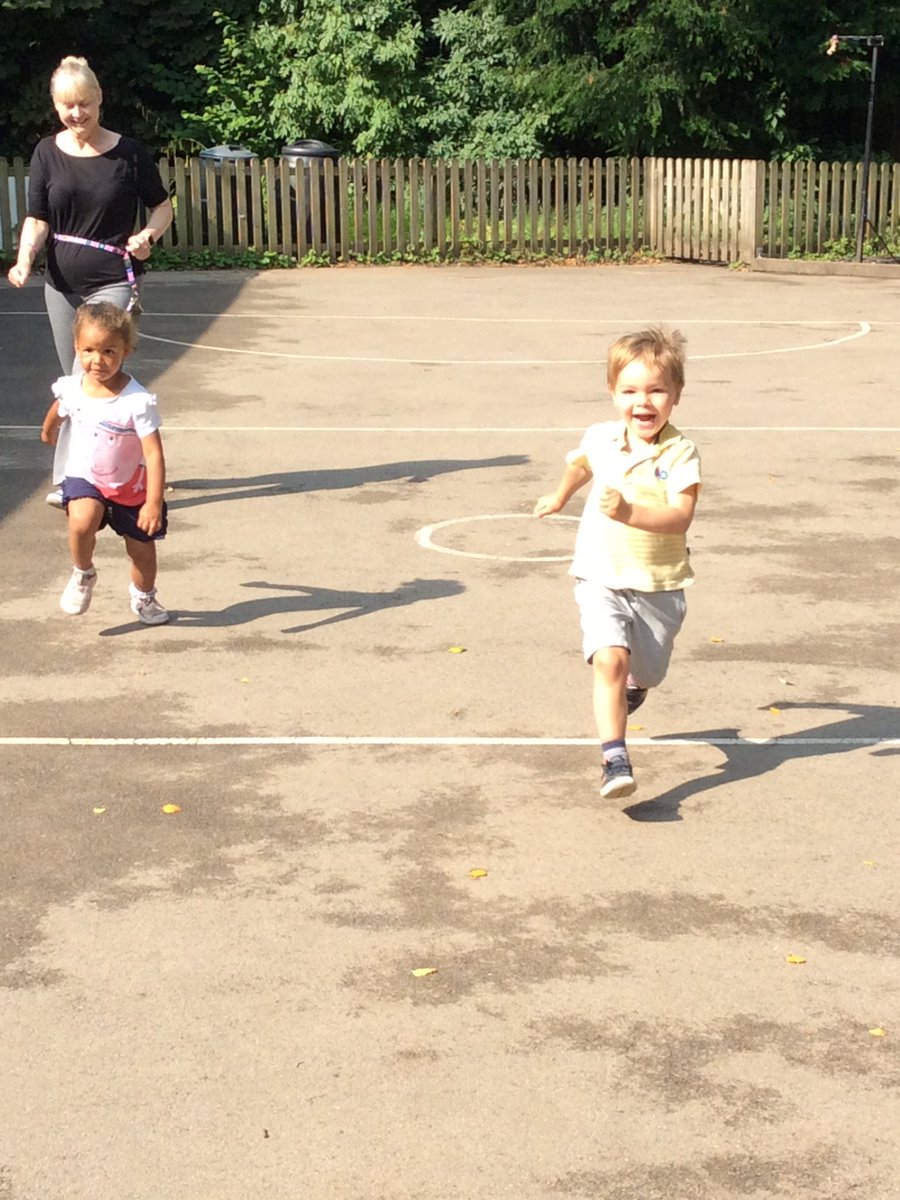 Children and parents shared a wonderful time this morning at Lady K Nursery Sports Day